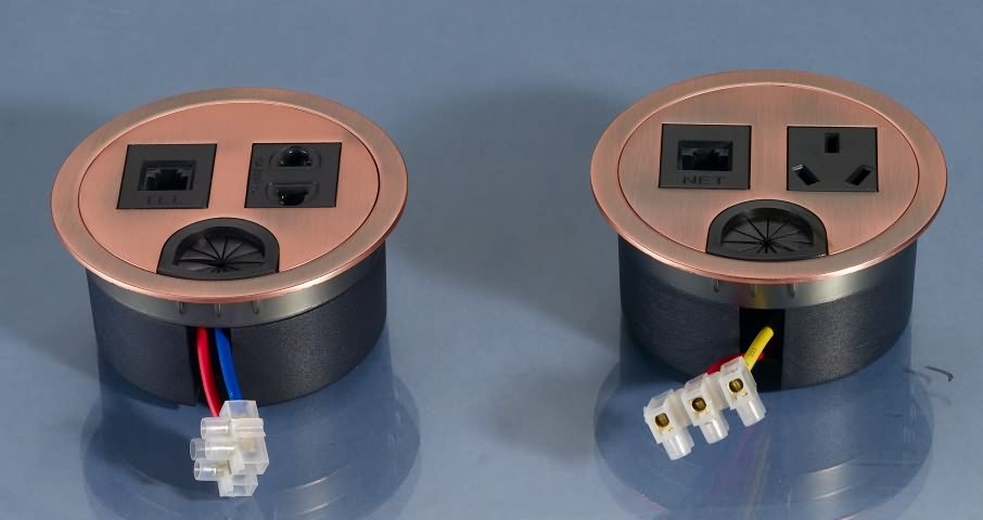 科桌桌面穿線盒KZ-010 科桌桌面穿線盒KZ-010