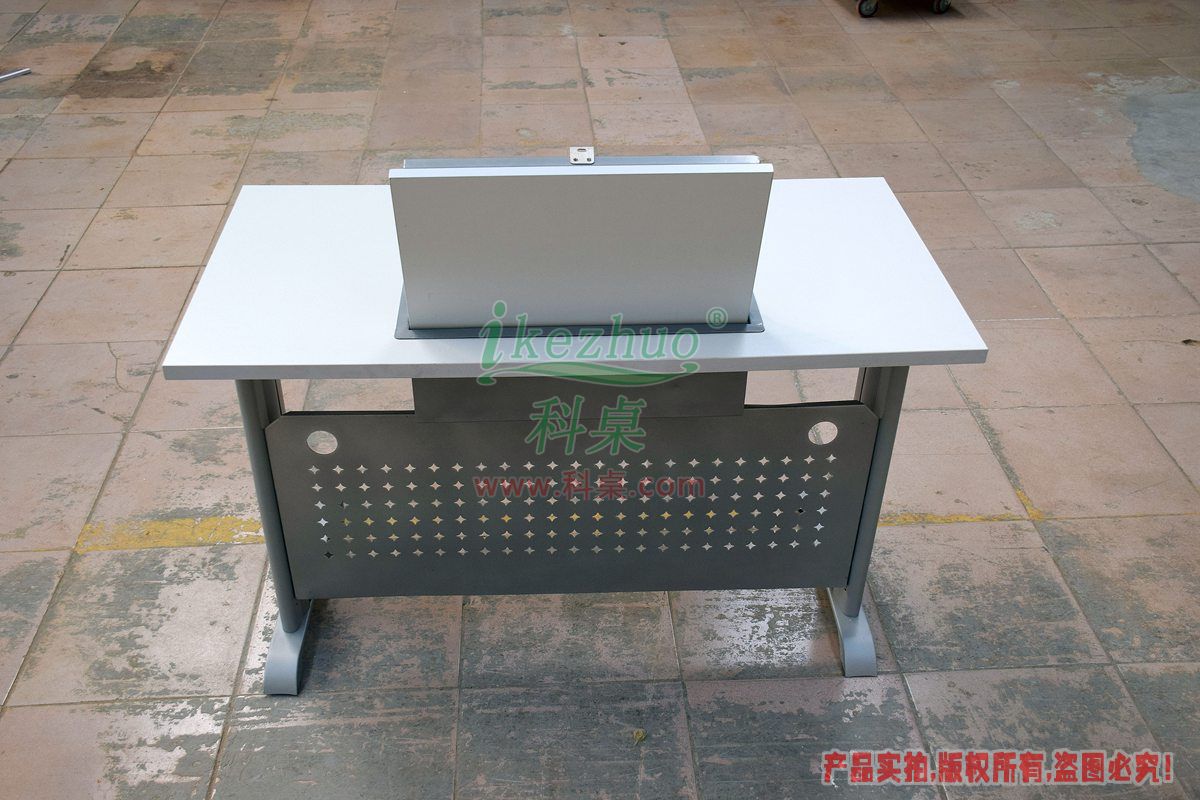 科桌家具,手動翻轉器,單人金屬腳架手動箱體翻轉電腦桌K12-B 科桌家具,翻轉電腦桌,單人金屬腳架手動箱體翻轉電腦桌K12-B.jpg