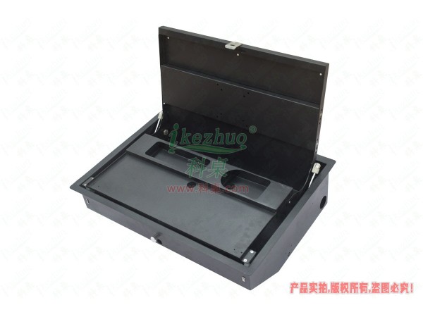 手動液晶屏翻轉器FC-223【拉鎖、黑色】